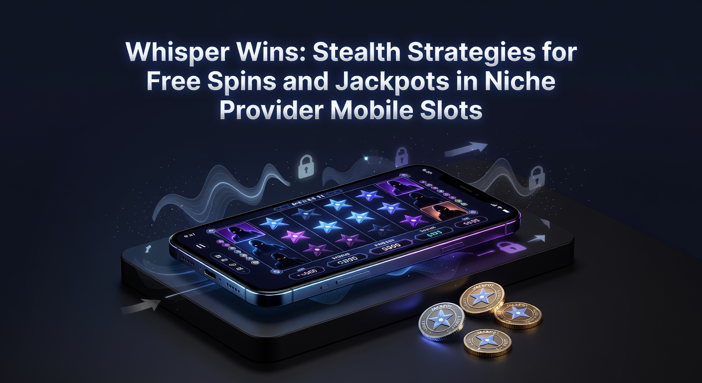Vibrant mobile slot screen showing cascading reels and glowing free spin counters from a niche provider game